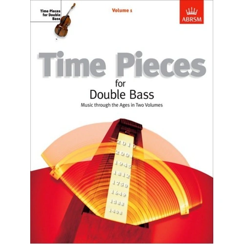 Time Pieces for Double Bass Volume 1 by Rodney Slatford, ABRSM, 60 pages