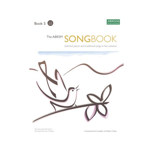 ABRSM Songbook Book 5 with CD - Vocal Sheet Music and Classical Vocal Albums