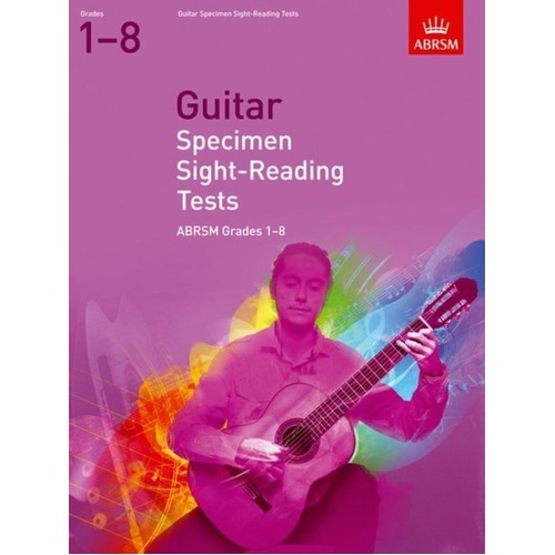 ABRSM Guitar Specimen Sight-Reading Tests Grades 1-8 2009