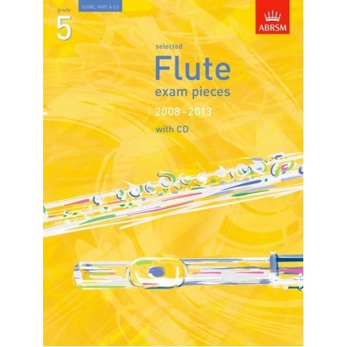 ABRSM Flute Exam Pieces 2008-2013 Grade 5 Book with CD