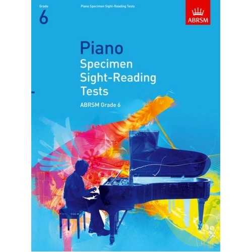 ABRSM Piano Specimen Sight Reading Tests Grade 6