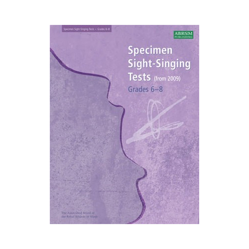 ABRSM Sight-Singing Tests Grades 6-8 Vocal Sheet Music