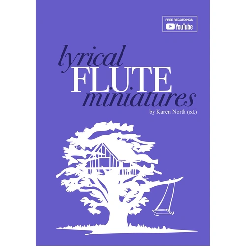 Lyrical Flute Miniatures for Flute/Piano by Karen North