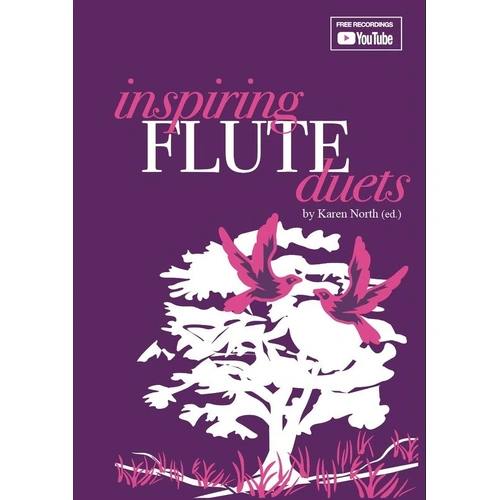 Inspiring Flute Duets by Ed North - 15 Original Works for Flute Duet, 68 Pages, Publisher: Allegro Publishing