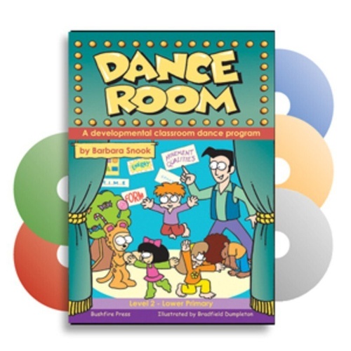Dance Room Level 2 Lower Primary Book with 4 CDs and DVD by Barbara Snook