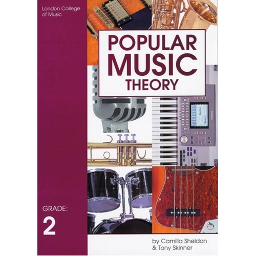 LCME Popular Music Theory Grade 2 by London College of Music, 36 Pages
