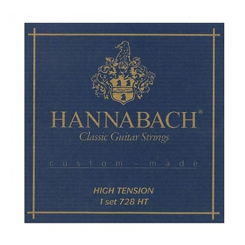 Hannabach Classical 728HT Custom Made High Tension Guitar String Set