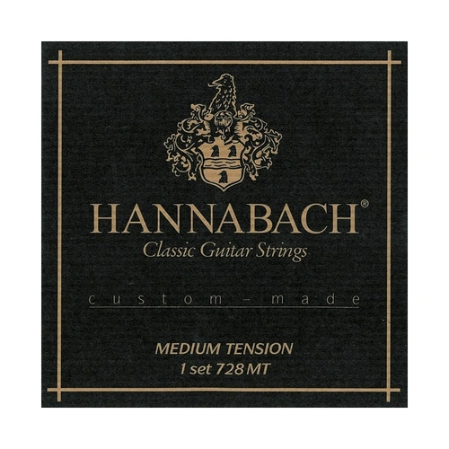 Hannabach Classical 728MT Custom Made Guitar String Set - Medium Tension