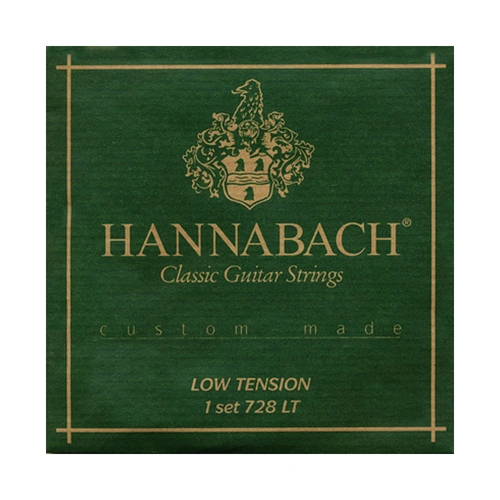 Hannabach Classical 728LT Custom Made Low Tension Guitar String Set