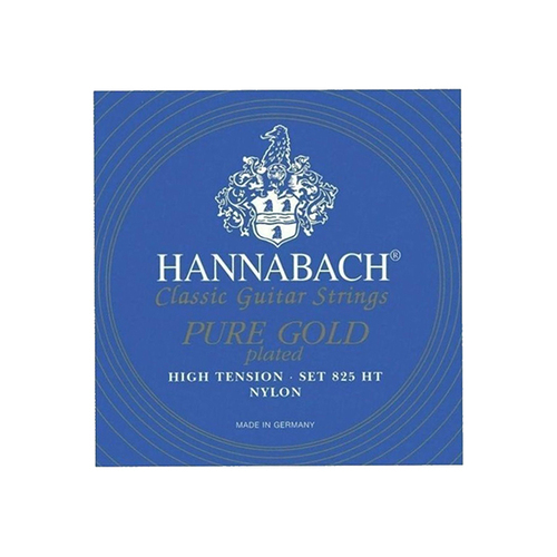 Hannabach Classical 825HT Pure Gold Set - Blue (High Tension)