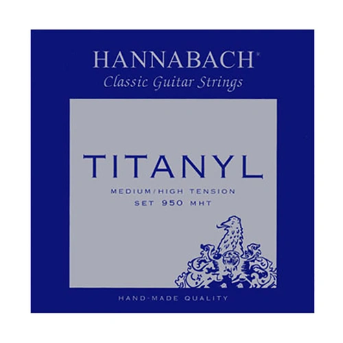 Hannabach Classical 950MHT Titanyl Set - Medium/High Tension Guitar Strings
