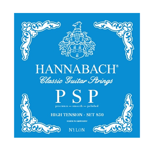 Hannabach Classical 850PSP Precision Smooth Polished set - Blue (High Tension)
