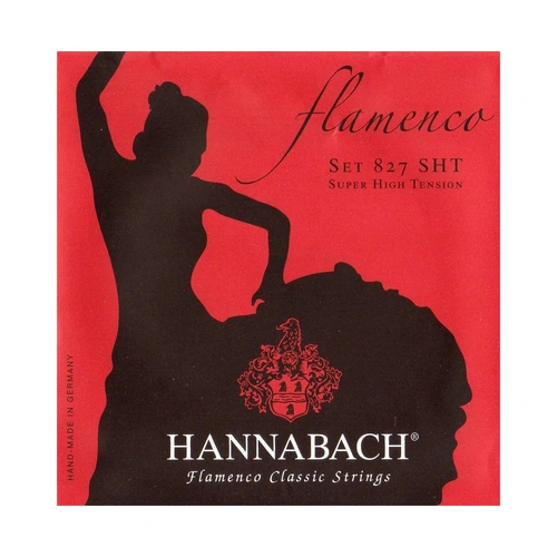 Hannabach 827SHT Flamenco Set - Super High Tension Classical Guitar Strings