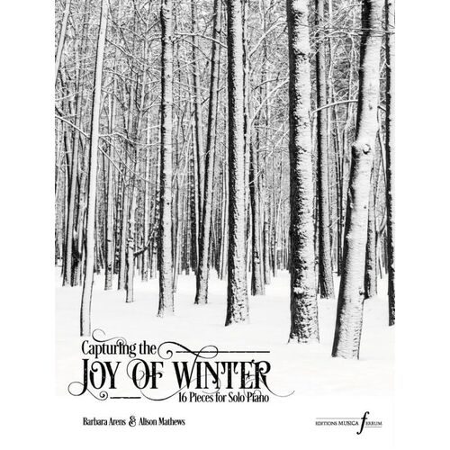 Capturing The Joy Of Winter 16 Pieces For Solo Piano Softcover Book (Piano)