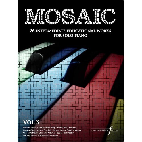 Mosaic Vol 3 For Solo Piano Softcover Book (Piano)
