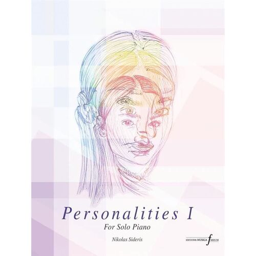 Sideris - Personalities Part 1 For Solo Piano Softcover Book (Piano)