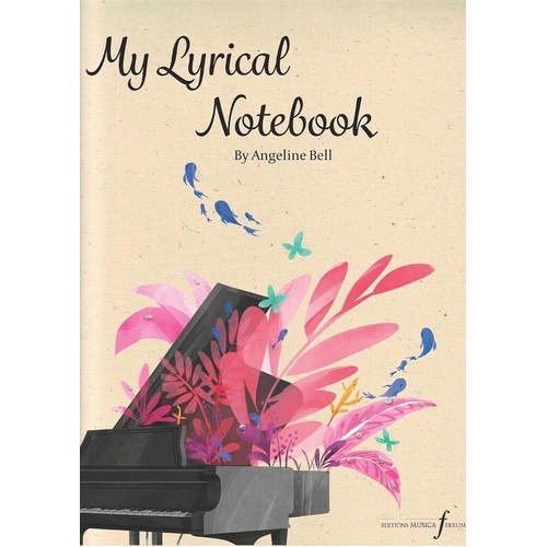 Bell My Quirky Notebook for Piano - 20 Lyrical Pieces for Intermediate Pianists, 48 Pages, Solo Piano, Musica Ferrum