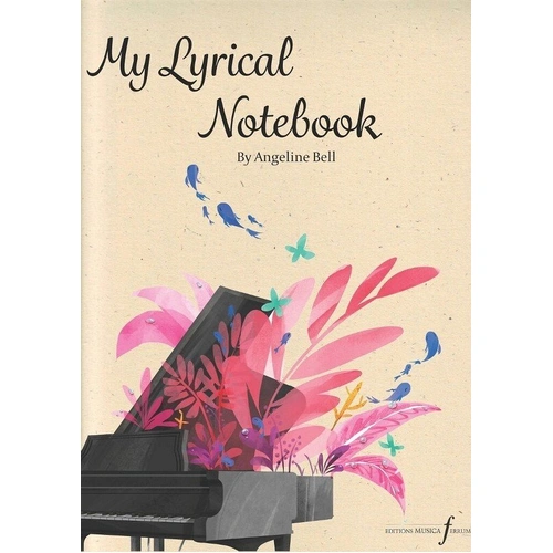Bell My Quirky Notebook for Piano - 20 Intermediate Lyrical Pieces, 48 Pages, Piano Solo, Musica Ferrum