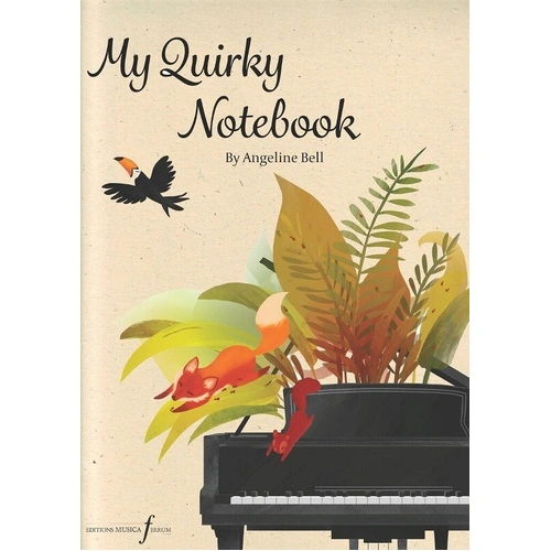 Bell - My Lyrical Notebook for Piano, 36 Pages, 20 Jazz, Blues & Latin Dance Pieces, Intermediate Level, Piano Solo