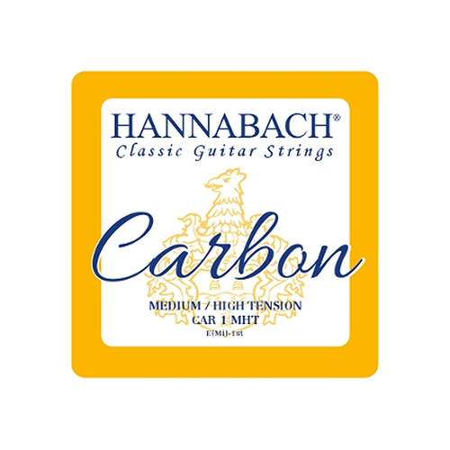 Hannabach Classical Trebles-Carbon (GBE) MedHi
