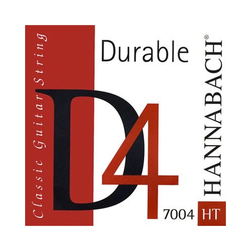 Hannabach Classical Guitar String Durable D4 7004HT High Tension Blue