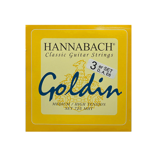 Hannabach Classical Basses - Goldin Wound Basses (EAD)