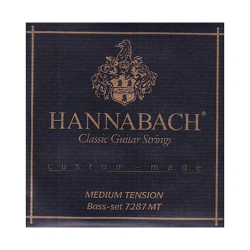 Hannabach 728 Classical Guitar Basses EAD Medium Tension Strings
