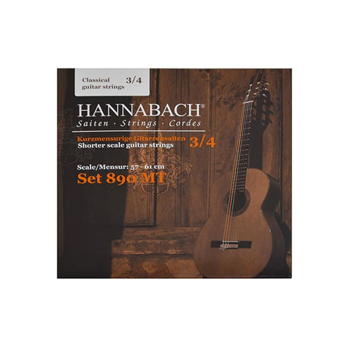 Hannabach Classical Kinder Set-3/4 Size 890 Black