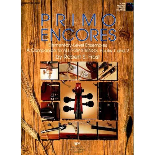 Primo Encores Score for Beginning String Orchestra