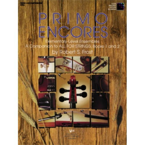 Primo Encores Piano Accomp 