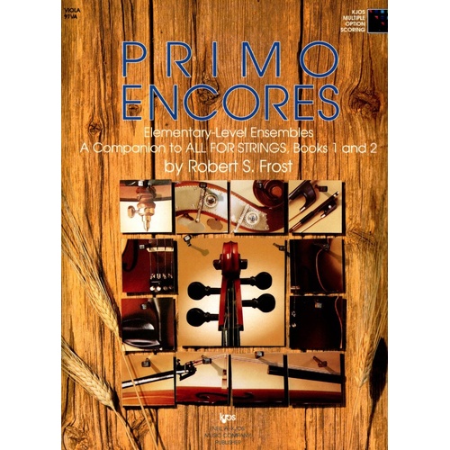 Primo Encores for Viola by Neil A. Kjos Music Company - 24 Pages