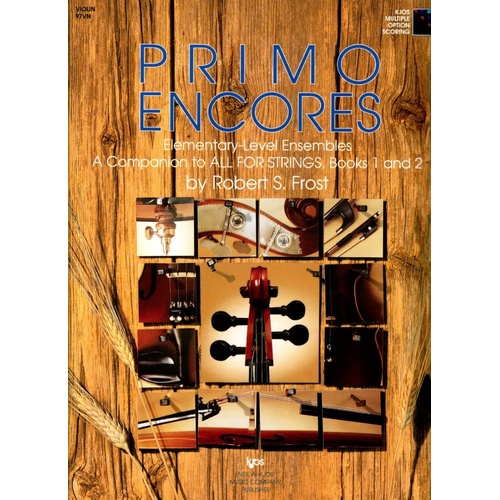 Primo Encores for Violin by Neil A. Kjos Music Company