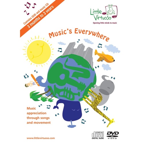 Music's Everywhere DVD/CD
