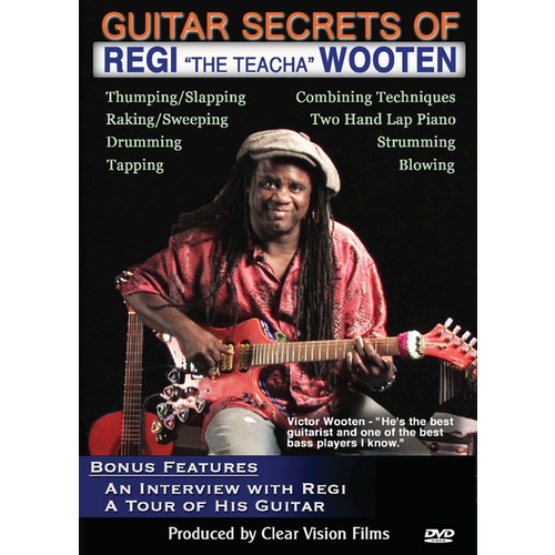 Guitar Secrets Of Regi Wooten DVD