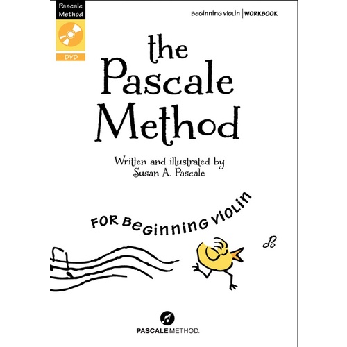 Pascale Method Beginning Violin Workbook Book/DVD