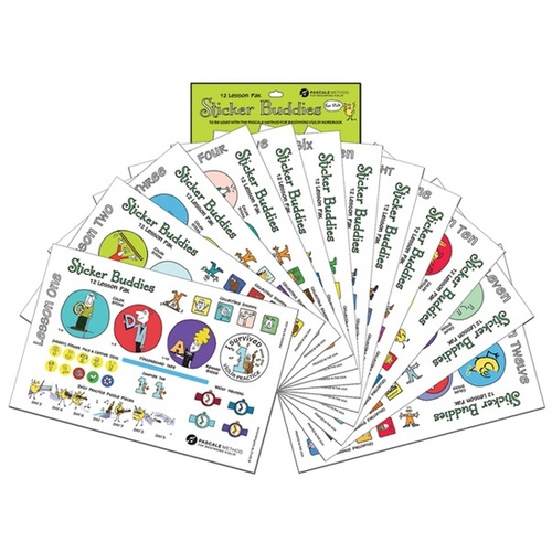 Pascale Method Beginning Violin Sticker Pack