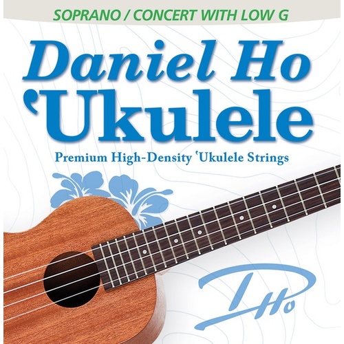 Daniel Ho Ukulele Strings Concert Low G 12 Pk