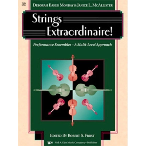 Strings Extraordinaire Viola - 28 Pages by Neil A. Kjos Music Company