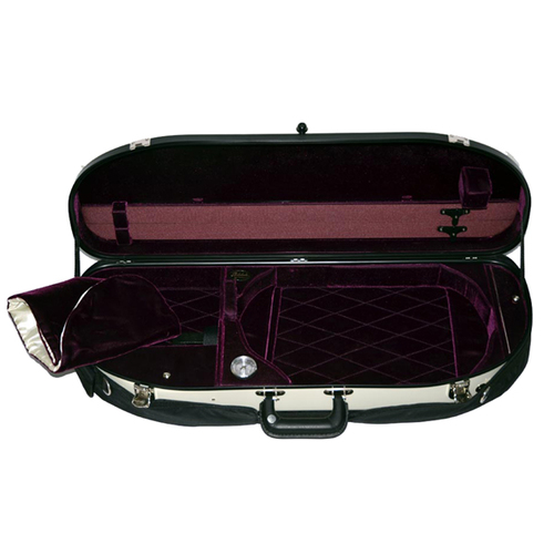 Half Moon Viola Case-Bobelock Fibreglass-Ivory