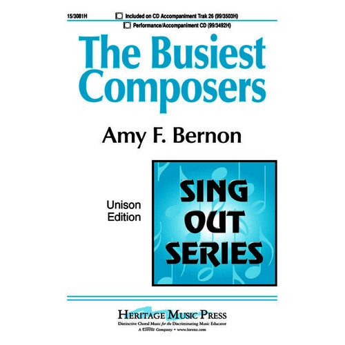 The Busiest Composers Perf/Accomp Cd