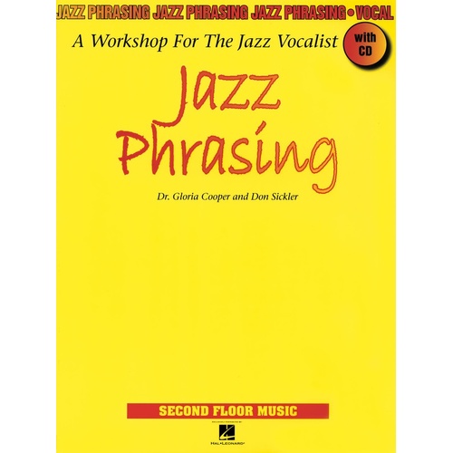 Jazz Phrasing For The Jazz Vocalist Book/CD (Softcover Book/CD)