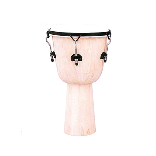 Djembe 12in x 21in (H) Rod Tuned-Natural