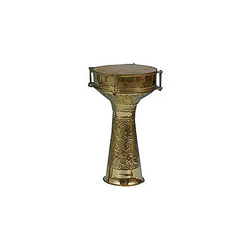 Doumbeck(Indian Drum)20cm.Emb.Nickel