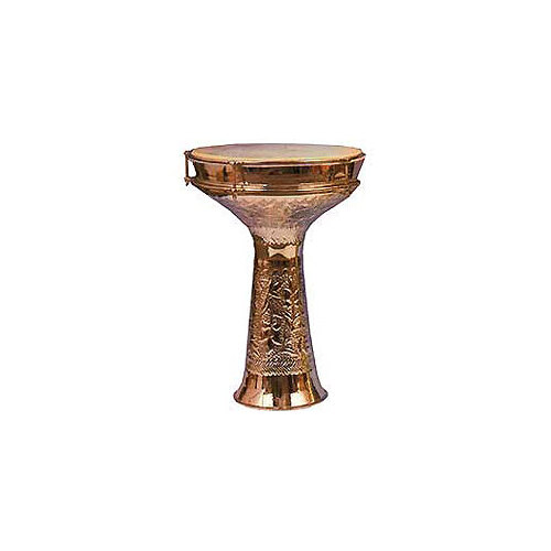 Doumbeck(Indian Drum)30cm.Emb.Brass