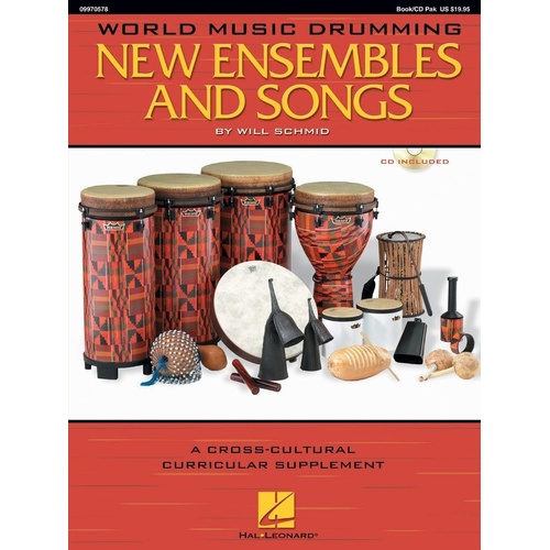 World Music Drumming: New Ensembles and Songs Book by Hal Leonard