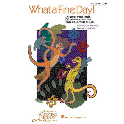 What A Fine Day Musical Tbl Voices Dir Score (Softcover Book)
