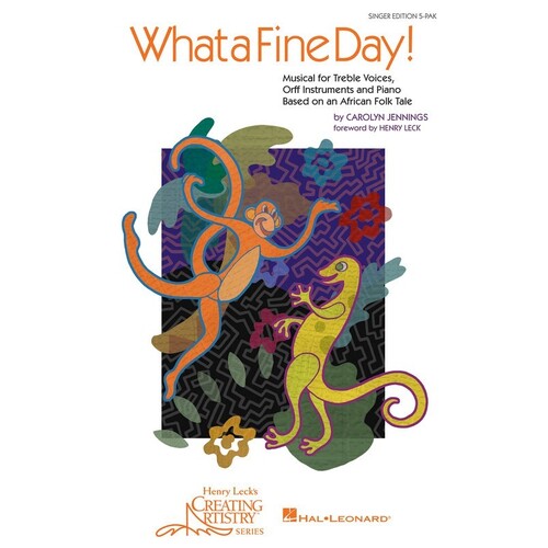 What A Fine Day Musical Tbl Voices Singer Ed 5Pk (Package)