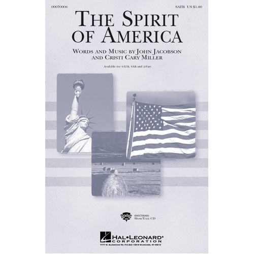 The Spirit Of America ShowTrax CD (CD Only)