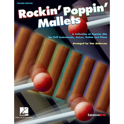 Rockin Poppin Mallets Pop Coll Orff Teacher (Softcover Book)