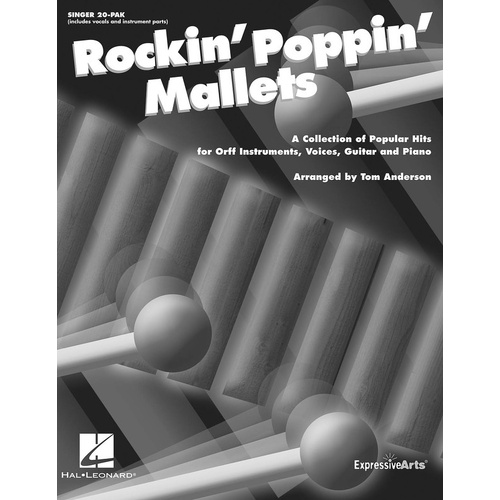 Rockin Poppin Mallets Pop Coll Orff Singer 20Pk (Package)